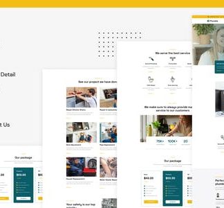 Plumble - Plumbing Services Elementor Template Kit