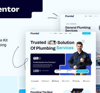 Plumbo – Plumbing Services Elementor Template Kit