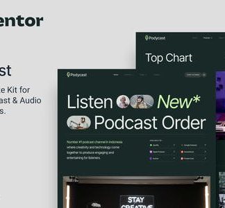 Podycast – Podcast & Audio Streaming Elementor Template Kit