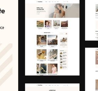 PoetNote - Modern Blog Elementor Pro Template Kit