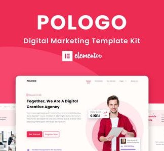 Pologo - Digital Marketing Elementor Template Kit
