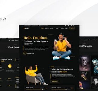 Portfo - Creative Portfolio Elementor Template Kit