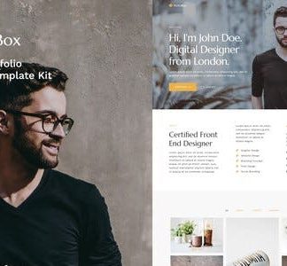 PortoBox - Creative Portfolio Elementor Template Kit