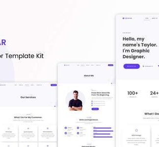 Portostar - Personal Portfolio Elementor Template Kit