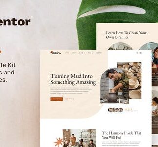 Poteria – Pottery Class & Studio Elementor Template Kit