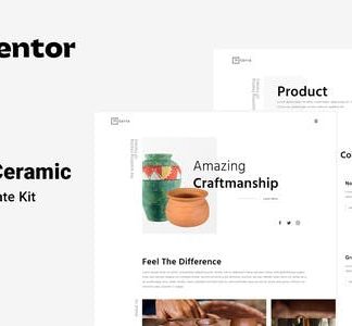 Poterra - Pottery & Ceramic Elementor Template Kit