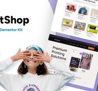 Printshop - Printing Business Elementor Template Kit