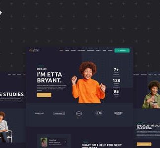Profolio - CV Resume Portfolio Elementor Template Kit