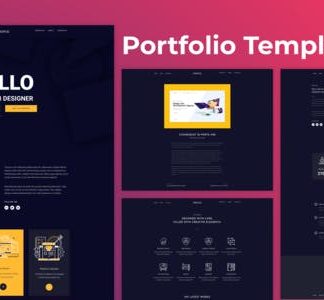 Propus — Web Designer Portfolio Elementor Template Kit