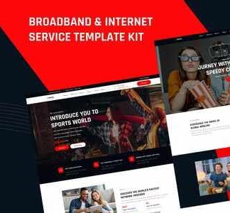 Protel - Broadband & Internet Provider Template Kit