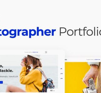 Proto – Photographer Portfolio Template Kit