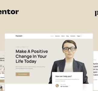 Psycoach - Life Coach & Psychologist Elementor Pro Full Site Kit