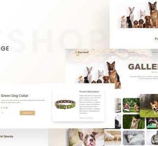 Purrfect - Pet Shop Elementor Template Kit