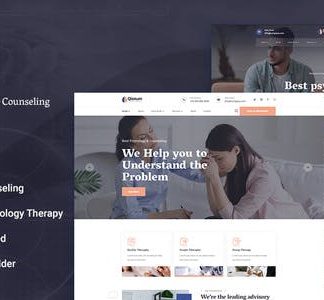 Qisnum - Psychology & Counseling Elementor Template Kit