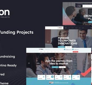 Qizon - Crowdfunding Projects Elementor Template Kit