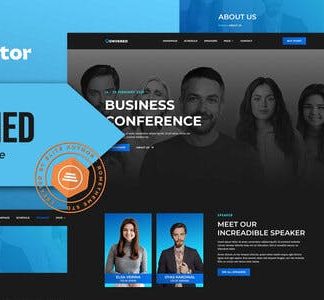 Qonvened - Event & Conference Elementor Template Kit