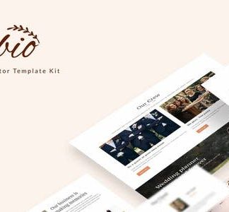 Rabio - Wedding Event Organizer Elementor Template Kit