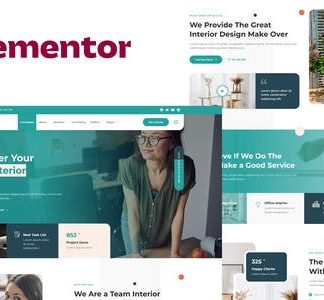 Raiou - Home Interior Design Elementor Template Kit