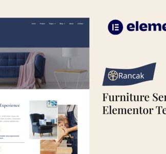 Rancak - Furniture Services Elementor Template Kit