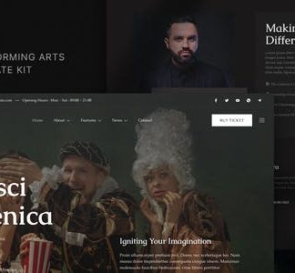 Randai – Theater Entertainment & Performing Arts Elementor Template Kit