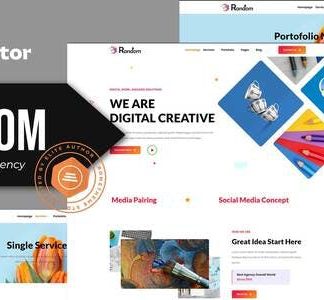 Random - Creative Digital Agency Elementor Template Kit
