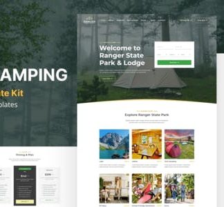 Ranger - Camping & Adventure  Elementor Template Kit