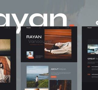 Rayan - Photography & Portfolio Elementor Template Kit