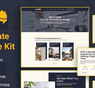 Realtik - Real Estate & Property Sales Elementor Template Kit