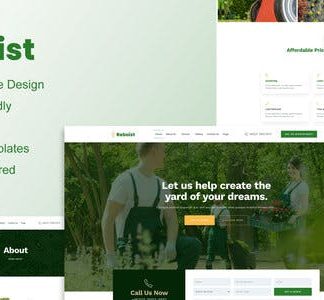 Reboist - Landscape & Gardening Elementor Template Kit