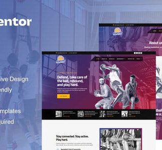 Rebound - Basketball Team & Sport Club Elementor Template Kit