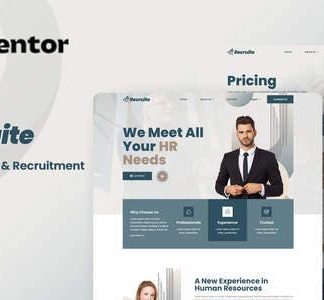 Recruite - Human Resources & Recruitment Elementor Template Kit