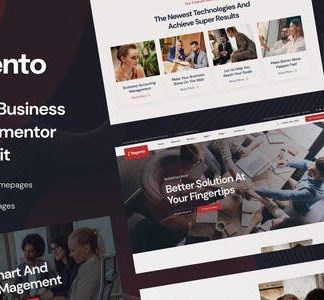 Regento - Business Agency Elementor Template Kit