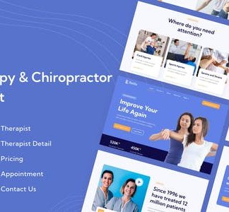 Relife | Physiotherapy & Chiropractor Elementor Template Kit
