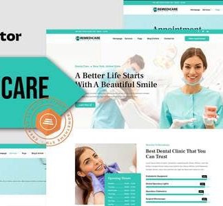 Remedicare - Dentist & Dental Clinic Template Kit