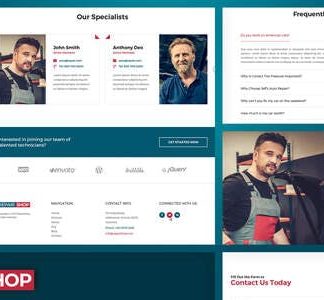 Repair Shop - Template Kit