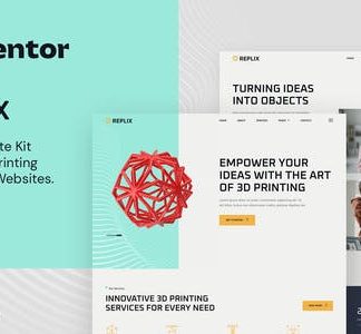 Replix – 3D Printing & Manufacturing Services Elementor Template Kit