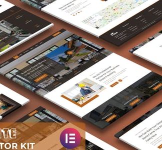 Restate - Construction Builder Elementor Template Kit