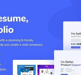 Careerster - CV/Resume Elementor Template Kit