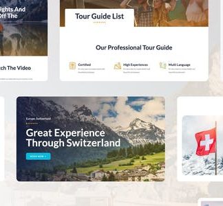 Retrave | Travel & Tour Agency Elementor Template Kit