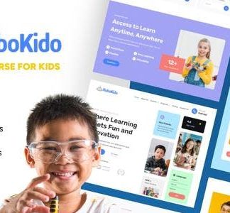 Robokido - Online Learning Courses for Kids Elementor Template Kit