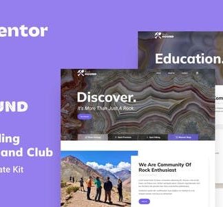 Rockhound - Rock Hounding Community Club Elementor Template Kit
