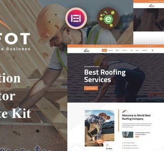 Rofot - Renovation Elementor Template Kit