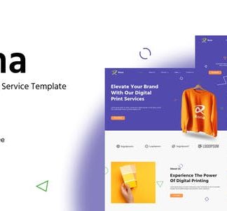 Rona - Digital Printing Service Template Kit