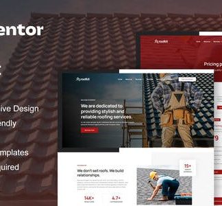 RoofKit - Roofing Services Elementor Pro Template Kit