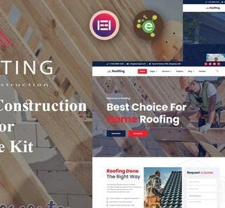 Roofting - Repair Construction Elementor Template Kit