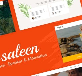 Rosaleen - Health Coach & Motivational Speaker Elementor  Template Kit