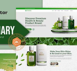 Rosemary - Health & Beauty Brand Elementor Template Kit