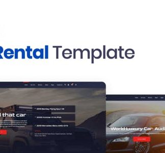 Rotors – Car Rental Elementor Template Kit