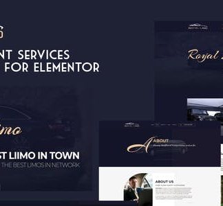 Royal Limo - Limousine Rent Services Template Kit
