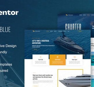 RoyalBlue - Yacht Club & Boat Rental Elementor Template Kit